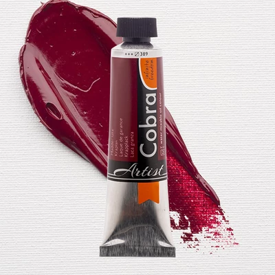Talens Cobra uljana boja na vodenoj bazi, 40 ml - 389, madder lake