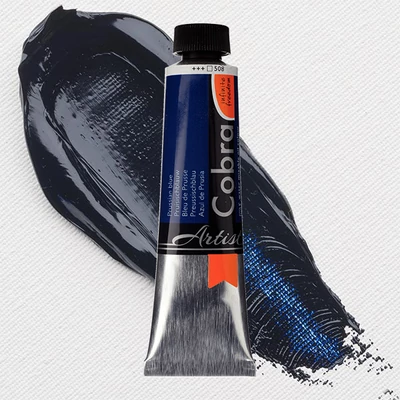 Talens Cobra vodena uljana boja, 40 ml - 508, prussian blue