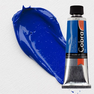 Talens Cobra vodena uljana boja, 40 ml - 512, cobalt blue