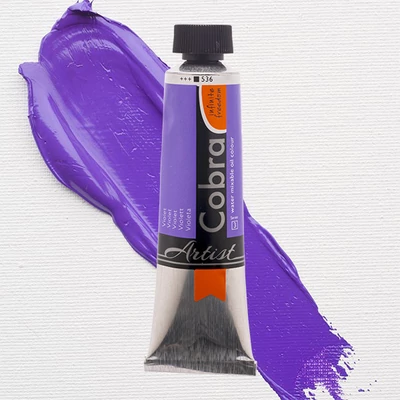 Talens Cobra vodena uljana boja, 40 ml - 536, violet