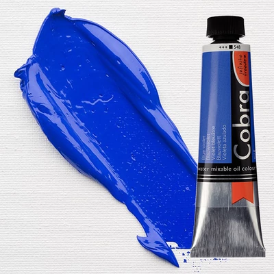 Talens Cobra vodena uljana boja, 40 ml - 548, blue violet