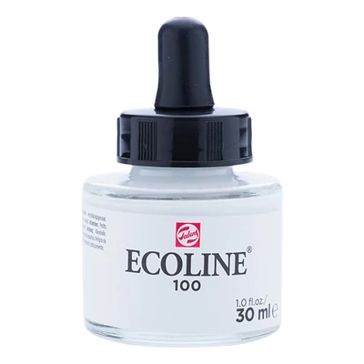 Talens Ecoline tekuća akvarel boja,30 ml - 100, white