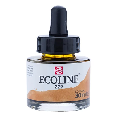 Talens Ecoline tekuća akvarel boja,30 ml - 227, yellow ochre