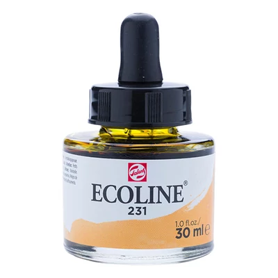 Talens Ecoline tekuća akvarel boja,30 ml - 231, gold ochre