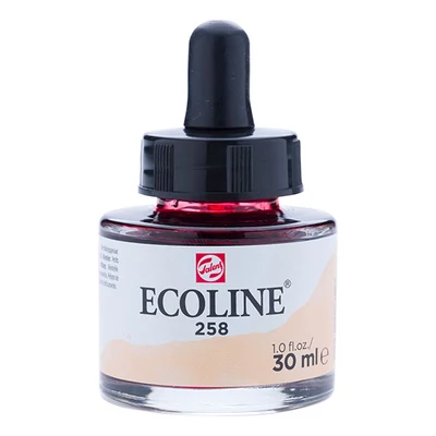 Talens Ecoline tekuća akvarel boja,30 ml - 258, apricot