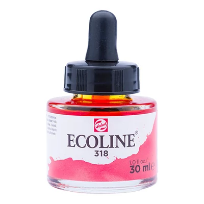Talens Ecoline tekuća akvarel boja, 30 ml - 318, karmin