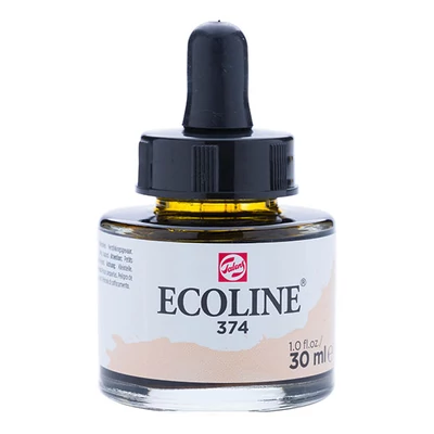 Talens Ecoline tekuća akvarel boja,30 ml - 374, pink beige