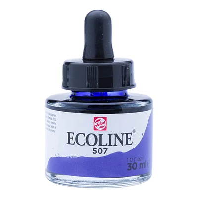 Talens Ecoline tekuća akvarel boja,30 ml - 507, ultramarine violet