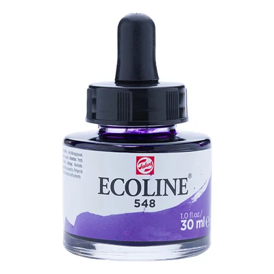 Talens Ecoline tekuća akvarel boja,30 ml - 548, blue violet
