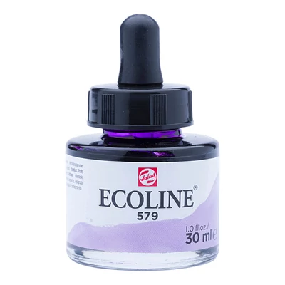 Talens Ecoline tekuća akvarel boja,30 ml - 579, pastel violet