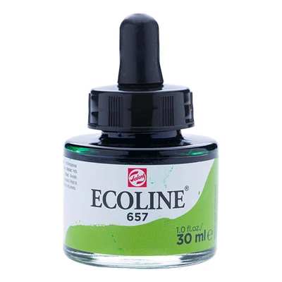 Talens Ecoline tekuća akvarel boja, 30 ml - 657, bronze green