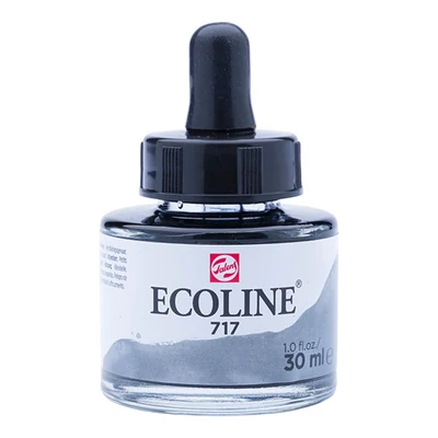 Talens Ecoline tekuća akvarel boja,30 ml - 717, cold grey