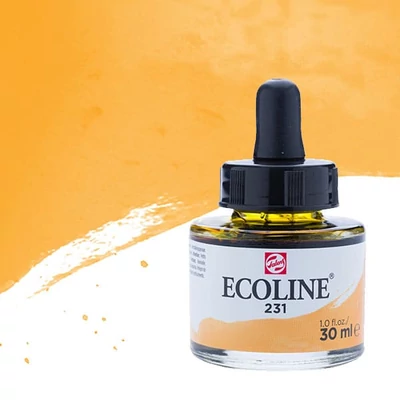 Talens Ecoline tekuća akvarel boja,30 ml - 231, gold ochre