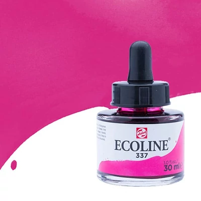Talens Ecoline tekuća akvarel boja,30 ml - 337, magenta