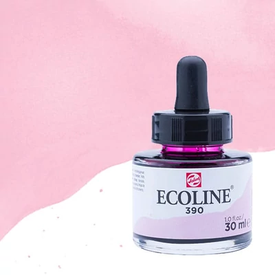 Talens Ecoline tekuća akvarel boja,30 ml - 390, pastel rose