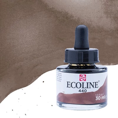 Talens Ecoline tekuća akvarel boja,30 ml - 440, sepia deep
