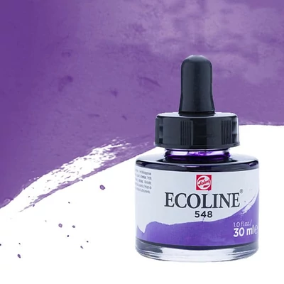 Talens Ecoline tekuća akvarel boja,30 ml - 548, blue violet
