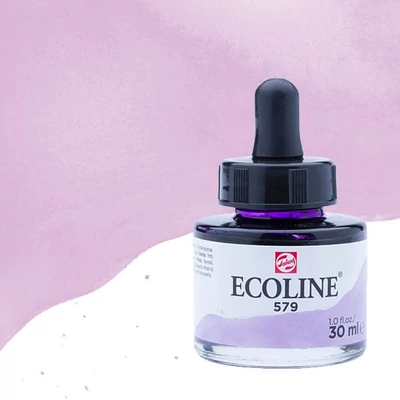 Talens Ecoline tekuća akvarel boja,30 ml - 579, pastel violet