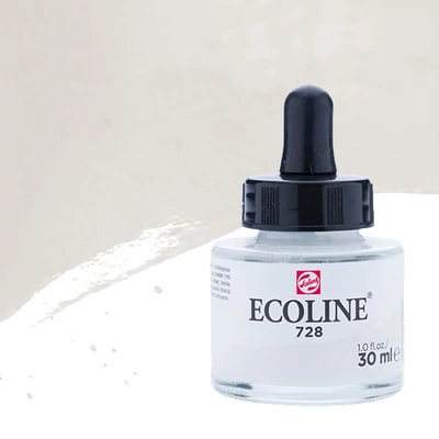 Talens Ecoline tekuća akvarel boja, 30 ml - 728, warm grey light