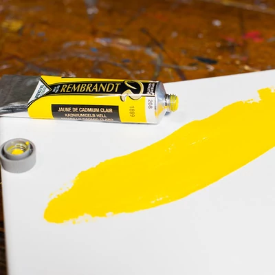 Talens Rembrandt uljana boja, 40 ml - 208, cadmium yellow light