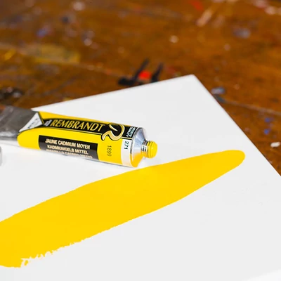 Talens Rembrandt uljana boja, 40 ml - 271, cadmium yellow medium