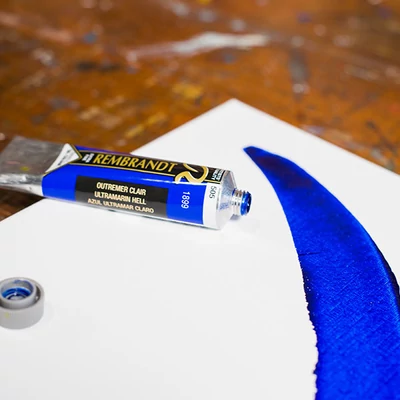 Talens Rembrandt uljana boja, 40 ml - 505, ultramarine light