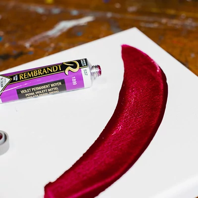 Talents Rembrandt uljana boja, 40 ml - 537, permanent violet medium