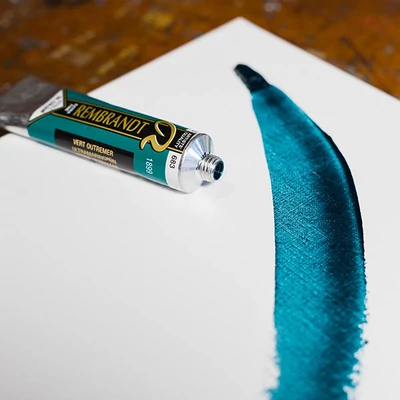 Talens Rembrandt uljana boja, 40 ml - 683, ultramarine green