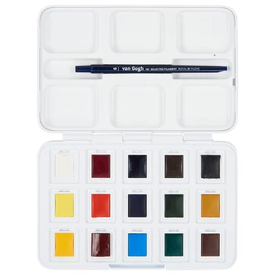 Talens Van Gogh set akvarel boja - 12+3 kom