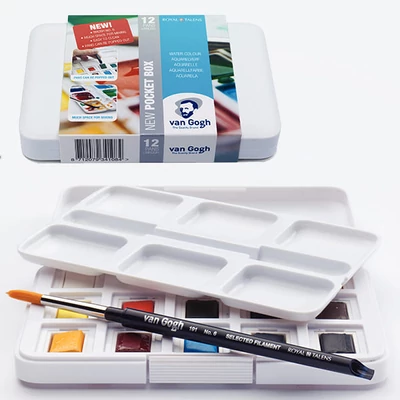 Talens Van Gogh set akvarel boja - 12 kom