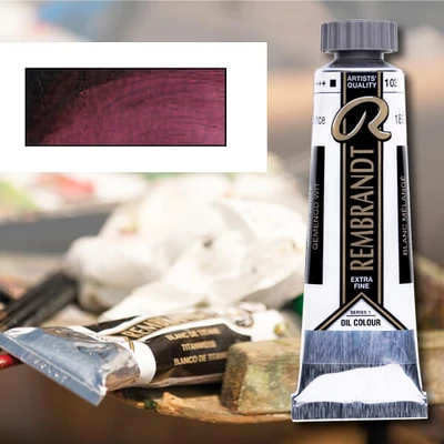 Talens Rembrandt uljana boja, 40 ml - 323, burnt carmine