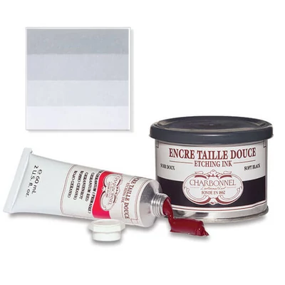 Charbonnel boja za jetkanje, 60 ml - transparent white lake