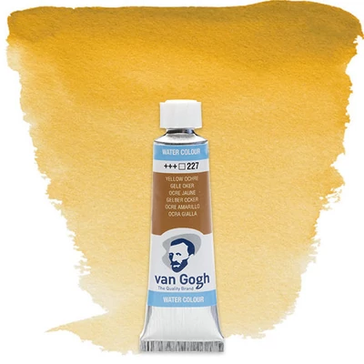 Talens Van Gogh akvarel boja u tubi, 10 ml - 227, yellow ochre