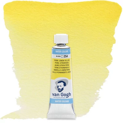 Talens Van Gogh akvarel boja u tubi, 10 ml - 254, permanent lemon yellow