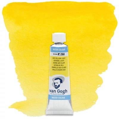 Talens Van Gogh akvarel boja u tubi, 10 ml - 268, azo yellow light
