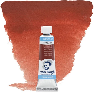 Talens Van Gogh akvarel boja u tubi, 10 ml - 339, light oxide red