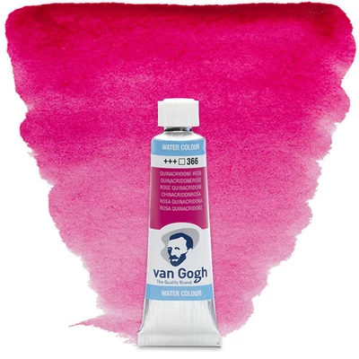 Talens Van Gogh akvarel boja u tubi, 10 ml - 366, quinacridone rose