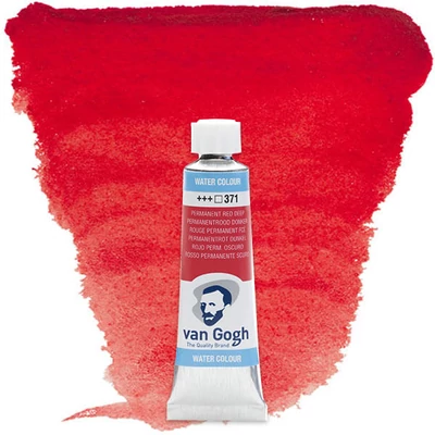 Talens Van Gogh akvarel boja u tubi, 10 ml - 371, permanent red deep
