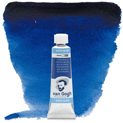 Talens Van Gogh akvarel boja u tubi, 10 ml - 508, prussian blue