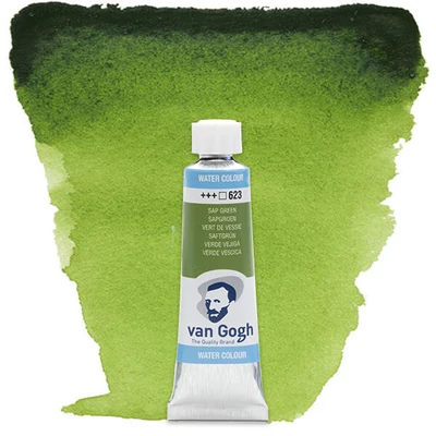 Talens Van Gogh akvarel boja u tubi, 10 ml - 623, sap green