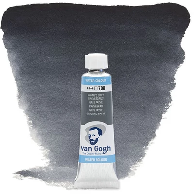 Talens Van Gogh akvarel boja u tubi, 10 ml - 708, payne's grey