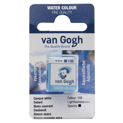 Talens Van Gogh svilenkasta akvarel boja, 1/2 svile- 106, opaque white