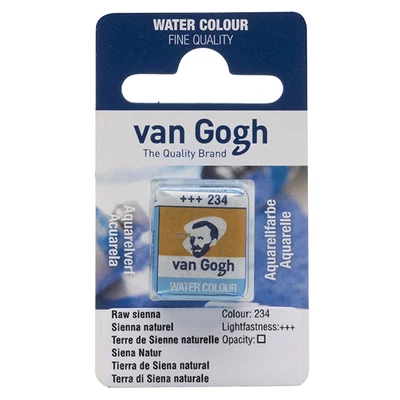 Talens Van Gogh svilenkasta akvarel boja, 1/2 svile- 234, raw sienna