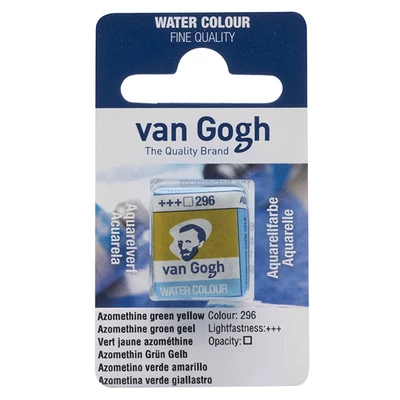 Talens Van Gogh svilenkasta akvarel boja, 1/2 svile- 296, azo green yellow