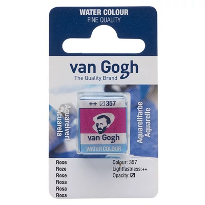 Talens Van Gogh svilenkasta akvarel boja, 1/2 svile- 357, rose