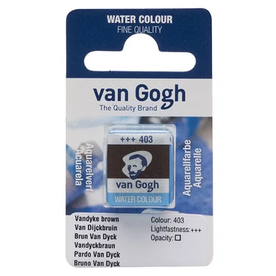 Talens Van Gogh svilenkasta akvarel boja, 1/2 svile- 403, Vandyke brown