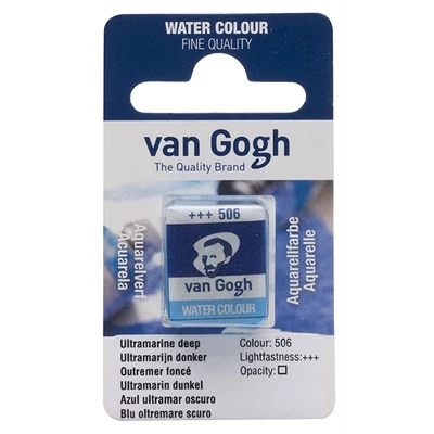 Talens Van Gogh svilenkasta akvarel boja, 1/2 svile- 506, ultramarine deep