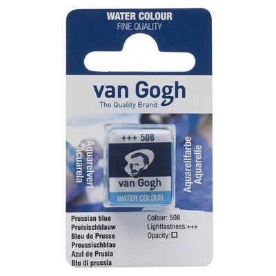 Talens Van Gogh svilenkasta akvarel boja, 1/2 svile- 508, Prussian blue