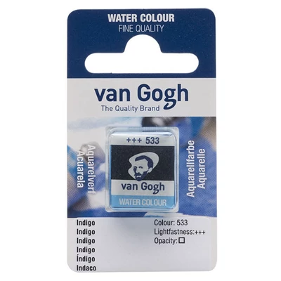 Talens Van Gogh svilenkasta akvarel boja, 1/2 svile- 533, indigo