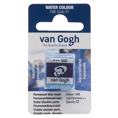 Talens Van Gogh svilenkasta akvarel boja, 1/2 svile- 568, permanent blue violet